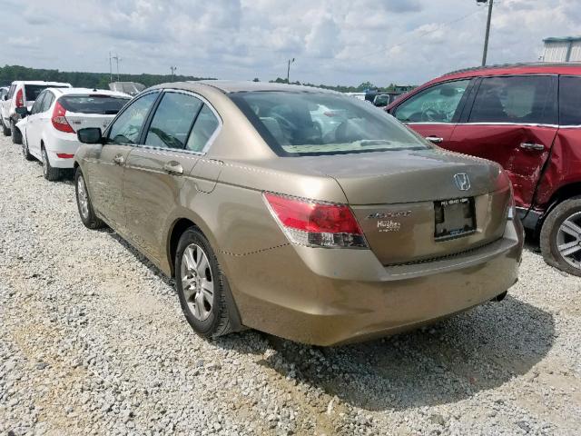 1HGCP26429A071093 - 2009 HONDA ACCORD LXP GOLD photo 3