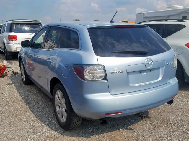 JM3ER293180188468 - 2008 MAZDA CX-7 BLUE photo 3