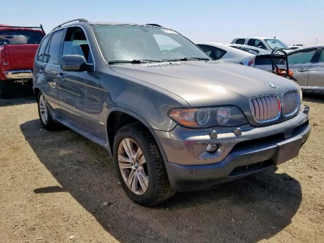 5UXFB53596LV27470 - 2006 BMW X5 4.4I GRAY photo 1