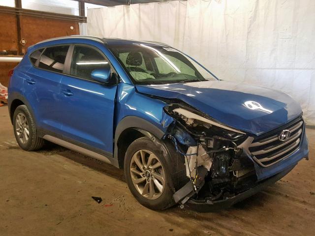 KM8J3CA45HU259565 - 2017 HYUNDAI TUCSON LIM BLUE photo 1