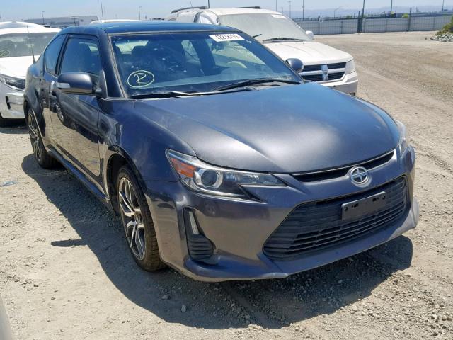 JTKJF5C71FJ004885 - 2015 TOYOTA SCION TC ნაცრისფერი ფოტო 1