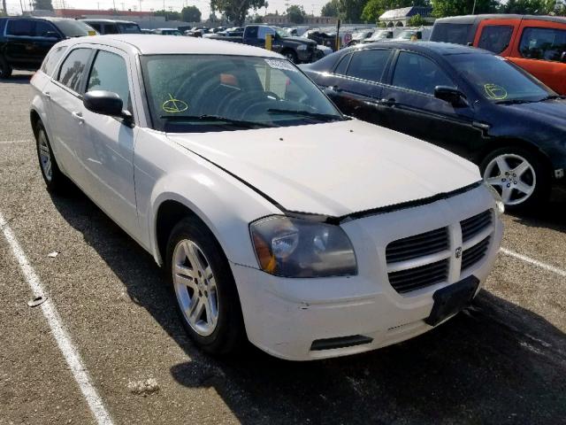 2D4FV47T27H702008 - 2007 DODGE MAGNUM SE WHITE photo 1