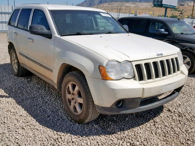 1J8GS48K08C129042 - 2008 JEEP GRAND CHER WHITE photo 1