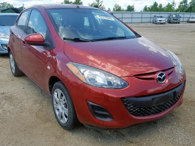 JM1DE1KY8E0175163 - 2014 MAZDA MAZDA2 SPO RED photo 1