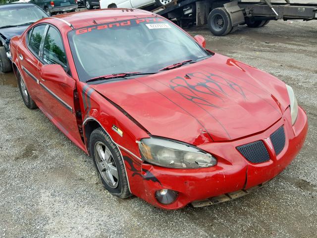 2G2WP552271239128 - 2007 PONTIAC GRAND PRIX RED photo 1