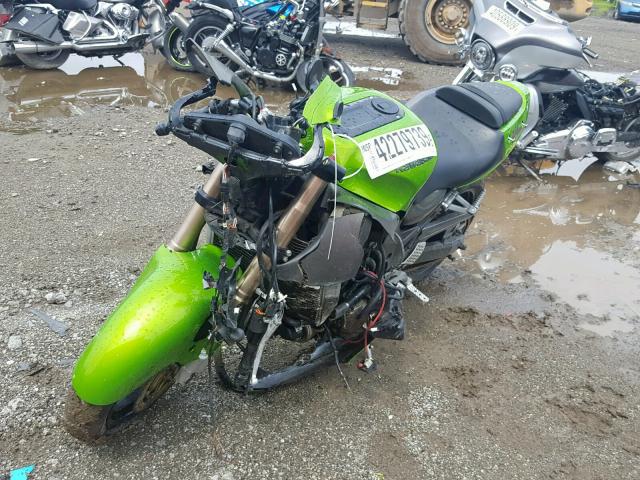 JKAZX9A19YA016535 - 2000 KAWASAKI ZX1200 A1 GREEN photo 2