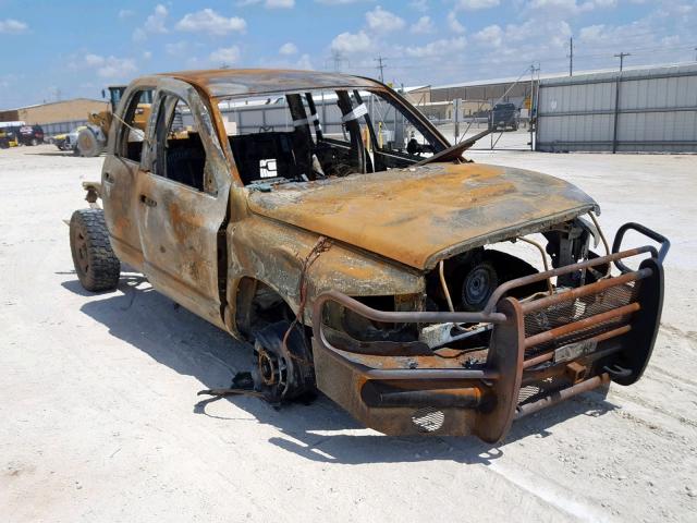 3D7KU28C34G247494 - 2004 DODGE RAM 2500 S წითელი ფოტო 1