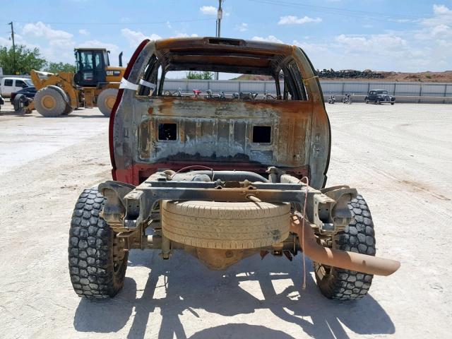 3D7KU28C34G247494 - 2004 DODGE RAM 2500 S წითელი ფოტო 10