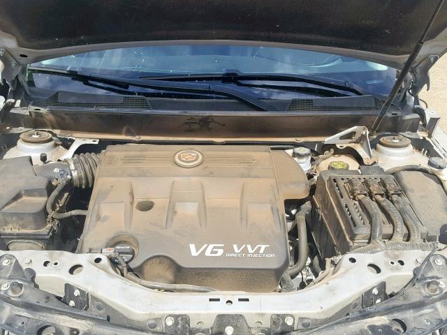 3GYFNBE36CS612110 - 2012 CADILLAC SRX PERFOR ვერცხლისფერი ფოტო 7