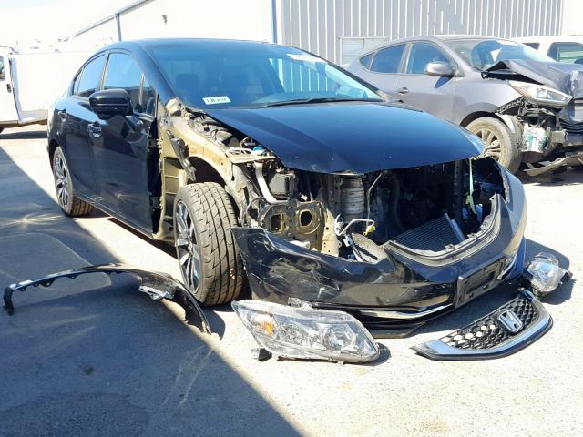 2HGFB2F94FH556310 - 2015 HONDA CIVIC EXL 黑色 照片 1
