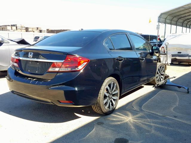 2HGFB2F94FH556310 - 2015 HONDA CIVIC EXL 黑色 照片 4