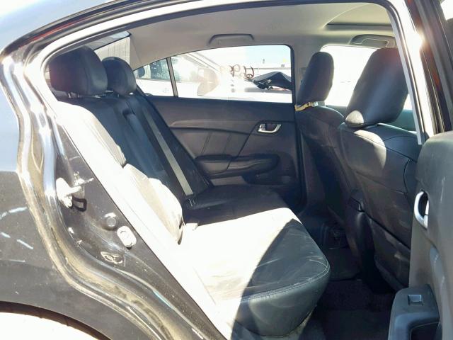2HGFB2F94FH556310 - 2015 HONDA CIVIC EXL 黑色 照片 6