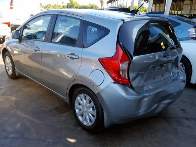 3N1CE2CP9EL384571 - 2014 NISSAN VERSA NOTE GRAY photo 3