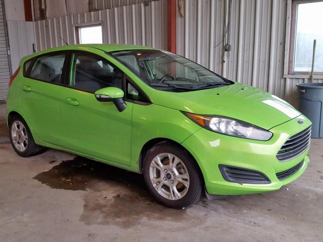 3FADP4EJ5EM233016 - 2014 FORD FIESTA SE GREEN photo 1