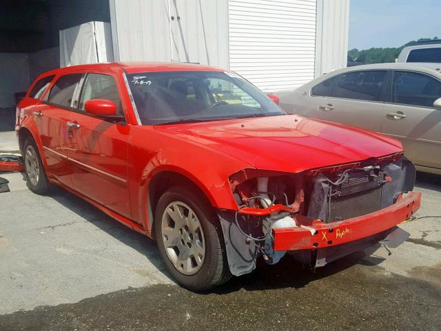 2D4FV47V67H793446 - 2007 DODGE MAGNUM SXT RED photo 1