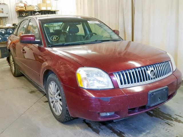 1MEFM421X5G623182 - 2005 MERCURY MONTEGO PR BURGUNDY photo 1