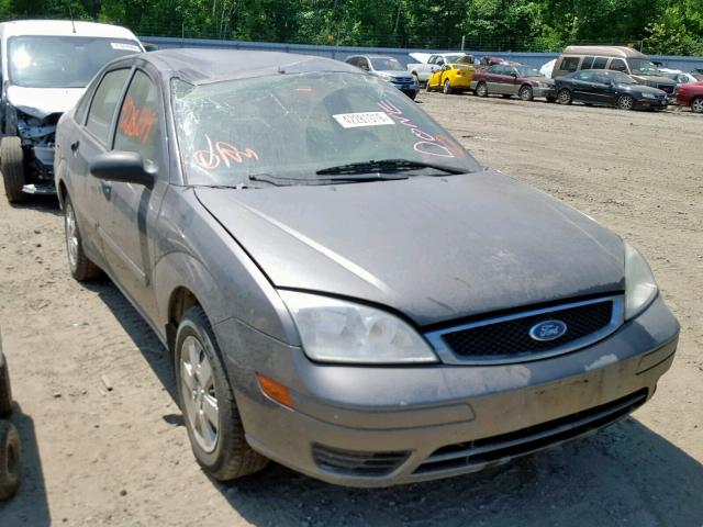 1FAFP34N67W209043 - 2007 FORD FOCUS ZX4 GRAY photo 1