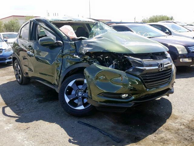 3CZRU5H55JM708844 - 2018 HONDA HR-V EX GREEN photo 1