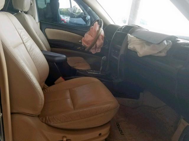 4S2DE58Y344602002 - 2004 ISUZU AXIOM XS შავი ფოტო 5