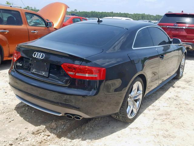 WAUVVAFR3CA001741 - 2012 AUDI S5 PRESTIG BLACK photo 4