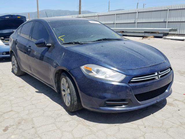 1C3CDFDH3ED928829 - 2014 DODGE DART SE AE BLUE photo 1