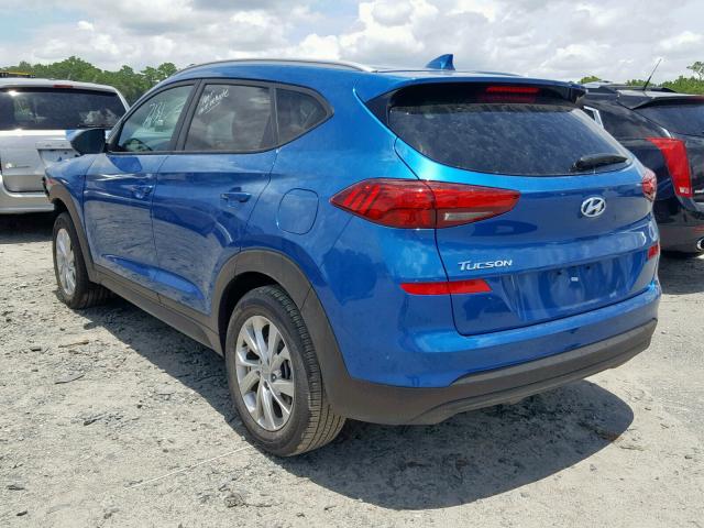 KM8J33A43KU859556 - 2019 HYUNDAI TUCSON LIM BLUE photo 3