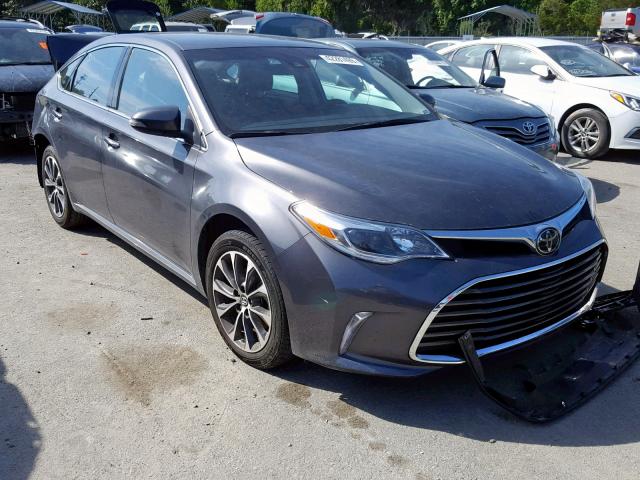 4T1BK1EBXJU284391 - 2018 TOYOTA AVALON XLE CHARCOAL photo 1