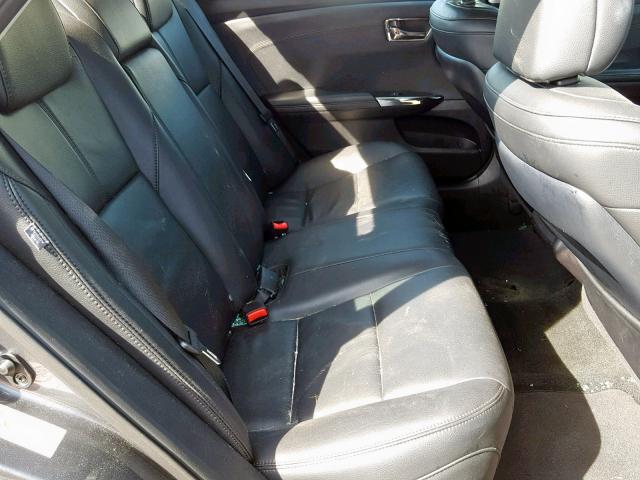 4T1BK1EBXJU284391 - 2018 TOYOTA AVALON XLE CHARCOAL photo 6