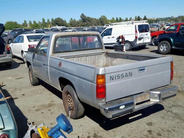 JN6ND11S5GW019485 - 1986 NISSAN D21 SHORT SILVER photo 3