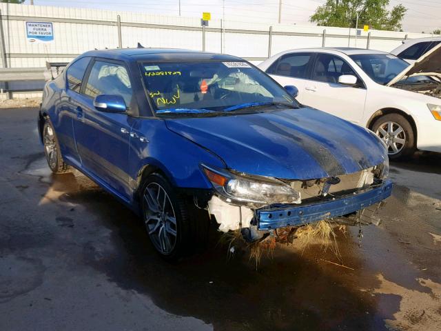 JTKJF5C75F3088763 - 2015 TOYOTA SCION TC ლურჯი ფოტო 1