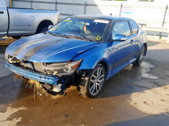 JTKJF5C75F3088763 - 2015 TOYOTA SCION TC ლურჯი ფოტო 2
