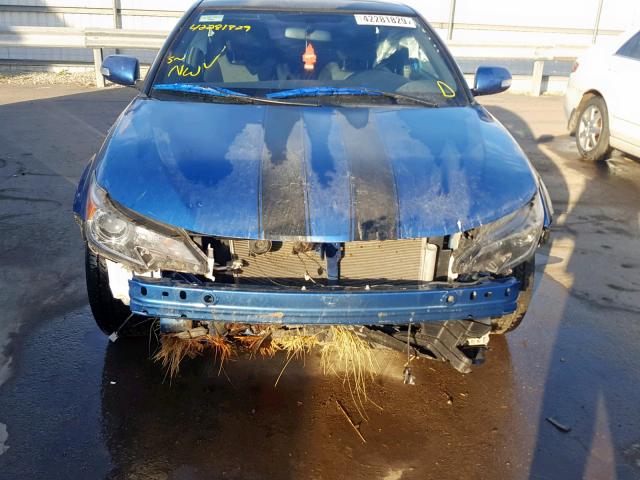 JTKJF5C75F3088763 - 2015 TOYOTA SCION TC ლურჯი ფოტო 9