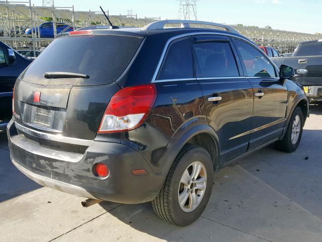 3GSCL33P28S627435 - 2008 SATURN VUE XE BLACK photo 4