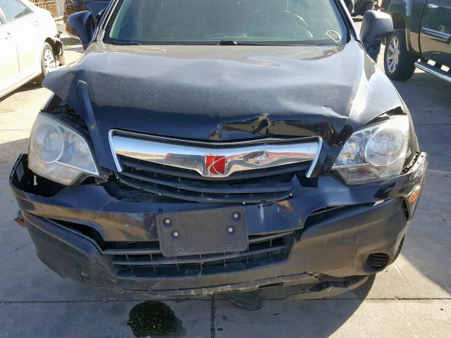 3GSCL33P28S627435 - 2008 SATURN VUE XE BLACK photo 9