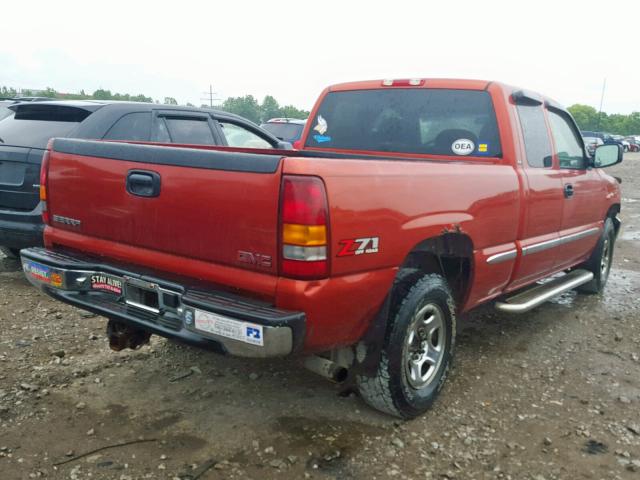 1GTEK19V6YE345374 - 2000 GMC NEW SIERRA ORANGE photo 4