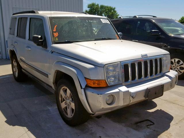 1J8HG48K68C175576 - 2008 JEEP COMMANDER ვერცხლისფერი ფოტო 1