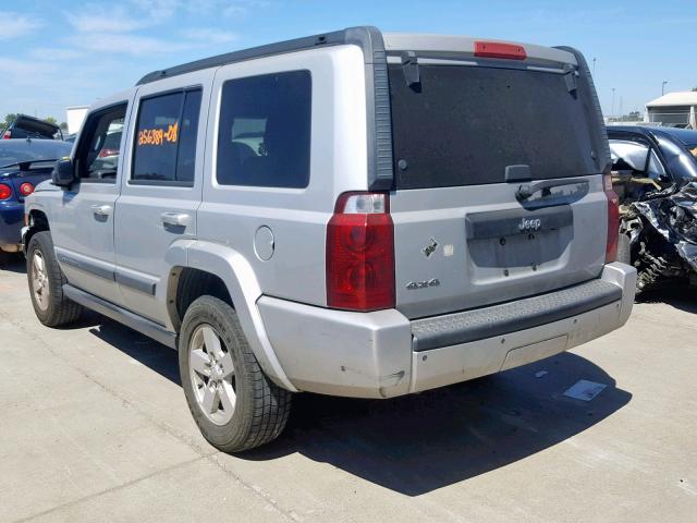 1J8HG48K68C175576 - 2008 JEEP COMMANDER ვერცხლისფერი ფოტო 3