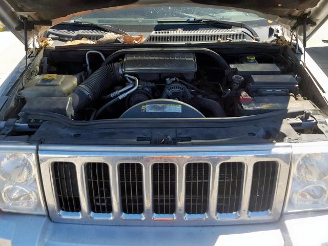 1J8HG48K68C175576 - 2008 JEEP COMMANDER ვერცხლისფერი ფოტო 7