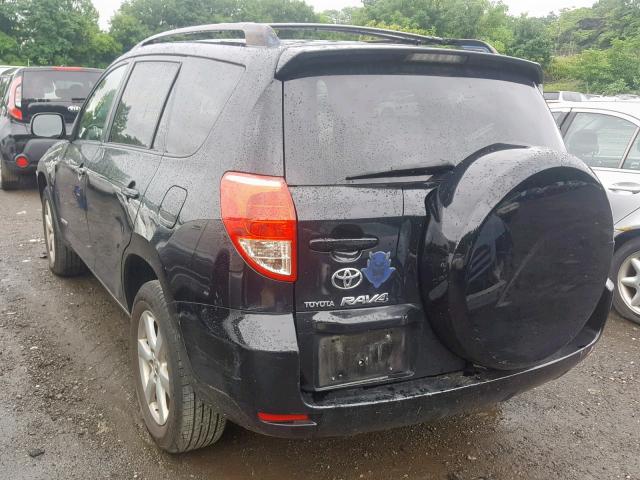 JTMBD31VX76054728 - 2007 TOYOTA RAV4 LIMIT BLACK photo 3