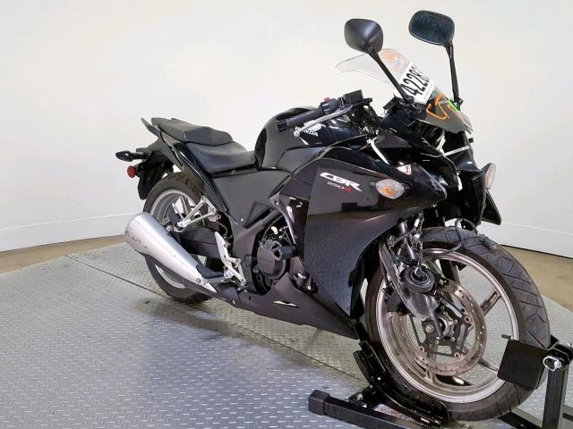 MLHMC4103C5206562 - 2012 HONDA CBR250 R BLACK photo 2