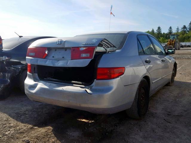 1HGCM56175A809156 - 2005 HONDA ACCORD DX SILVER photo 4