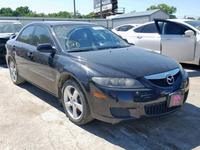 1YVHP80C065M69893 - 2006 MAZDA 6 I BLACK photo 1