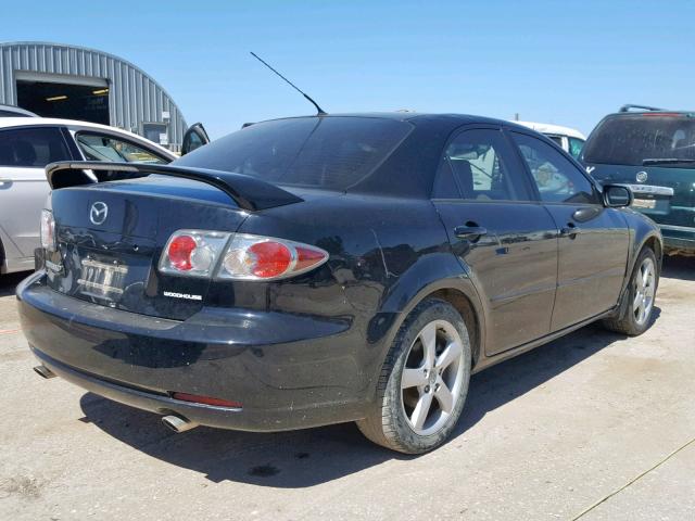 1YVHP80C065M69893 - 2006 MAZDA 6 I BLACK photo 4