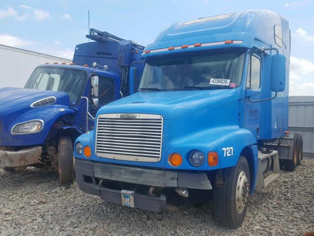 1FUJA3CG51LB03633 - 2001 FREIGHTLINER CONVENTION BLUE photo 2