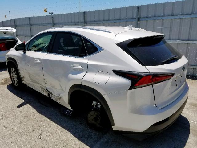 JTJYARBZ3K2154237 - 2019 LEXUS NX 300 WHITE photo 3