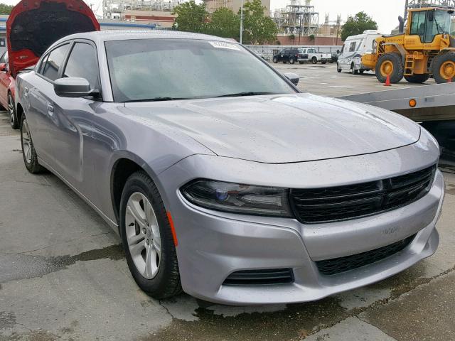 2C3CDXBG4JH180220 - 2018 DODGE CHARGER SX SILVER photo 1