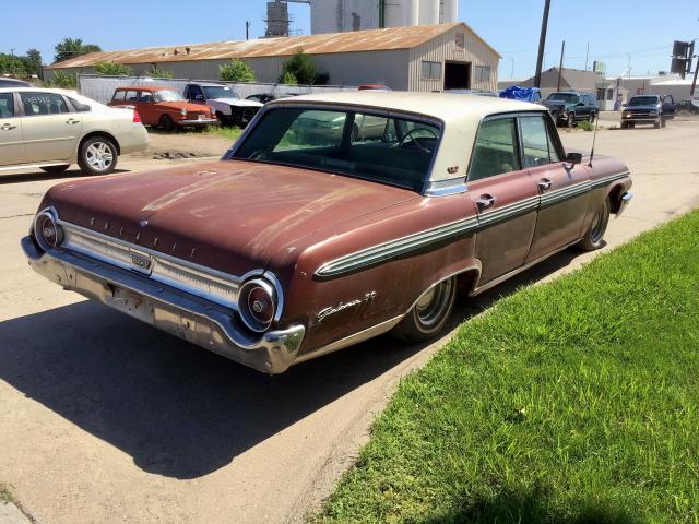 2G62Z181421 - 1962 FORD GALAXIE BROWN photo 1