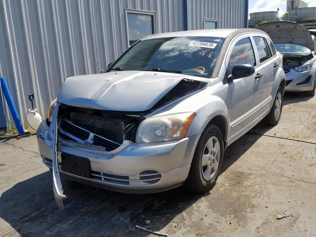 1B3HB28B77D521333 - 2007 DODGE CALIBER SILVER photo 2