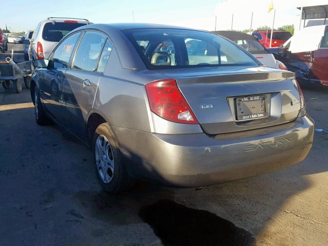 1G8AJ52F25Z108097 - 2005 SATURN ION LEVEL CHARCOAL photo 3