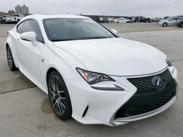 JTHHA5BC7J5007860 - 2018 LEXUS RC 300 WHITE photo 1